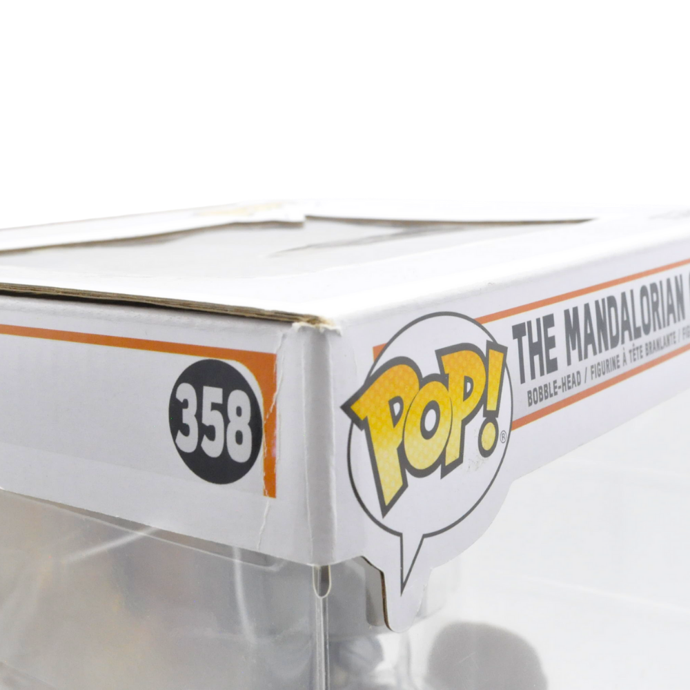 Funko Pop! The Mandalorian on Blurrg Vinyl Figure - Star Wars Collectible Toy for Fans - Perfect for Display, Gifts, and Movie Memorabilia Collections