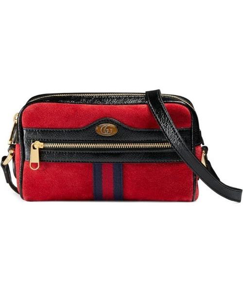 Gucci Ophidia Suede Mini Crossbody Bag in Red | Luxury Designer Handbag for Women | Perfect for Parties, Date Nights & Everyday Use