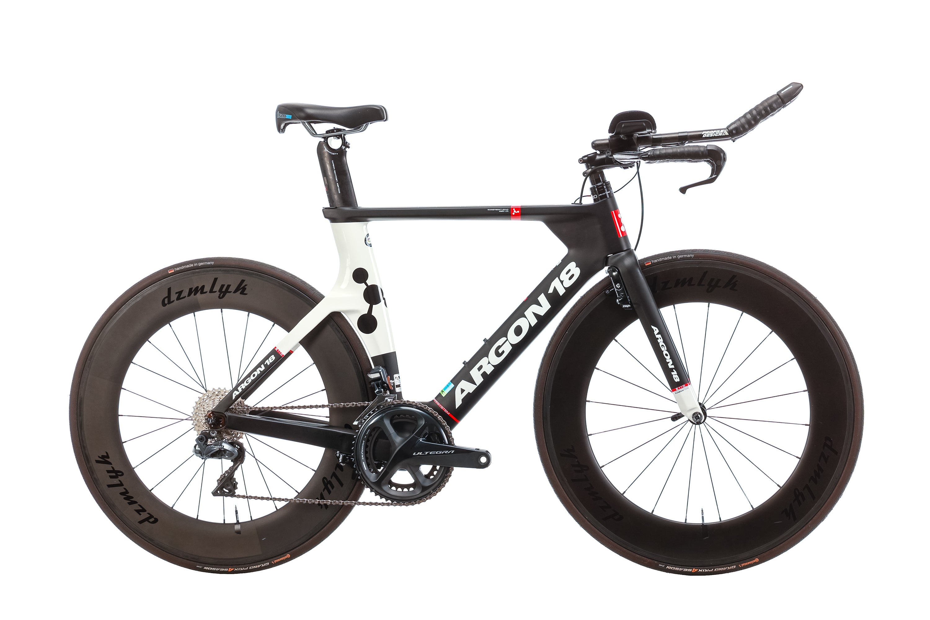 Argon 18 E-116 Time Trial Bike 2016 - Medium Carbon Triathlon Racing Bicycle for Competitive Cycling & Triathlons