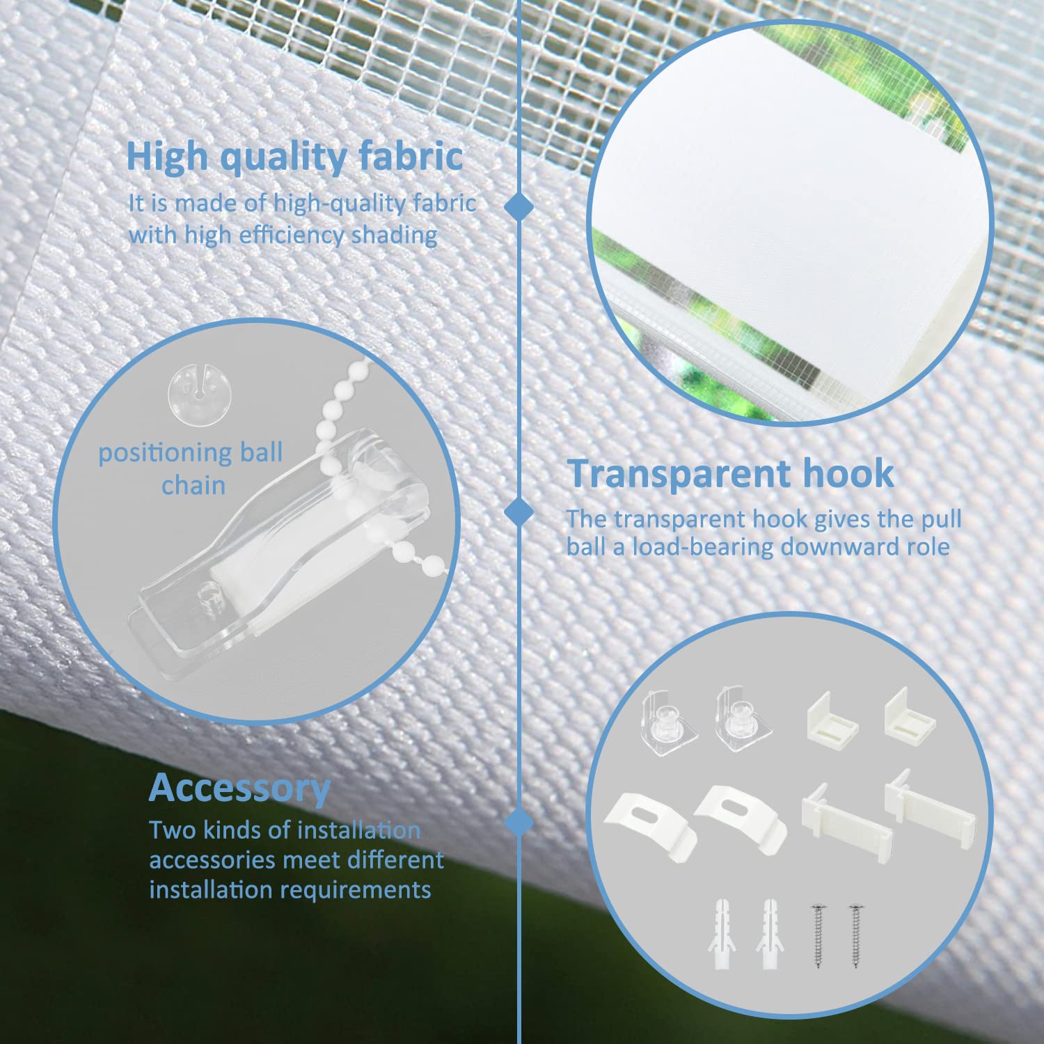 Zebra Roller Window Shades - 29.5