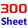 300 Sheets