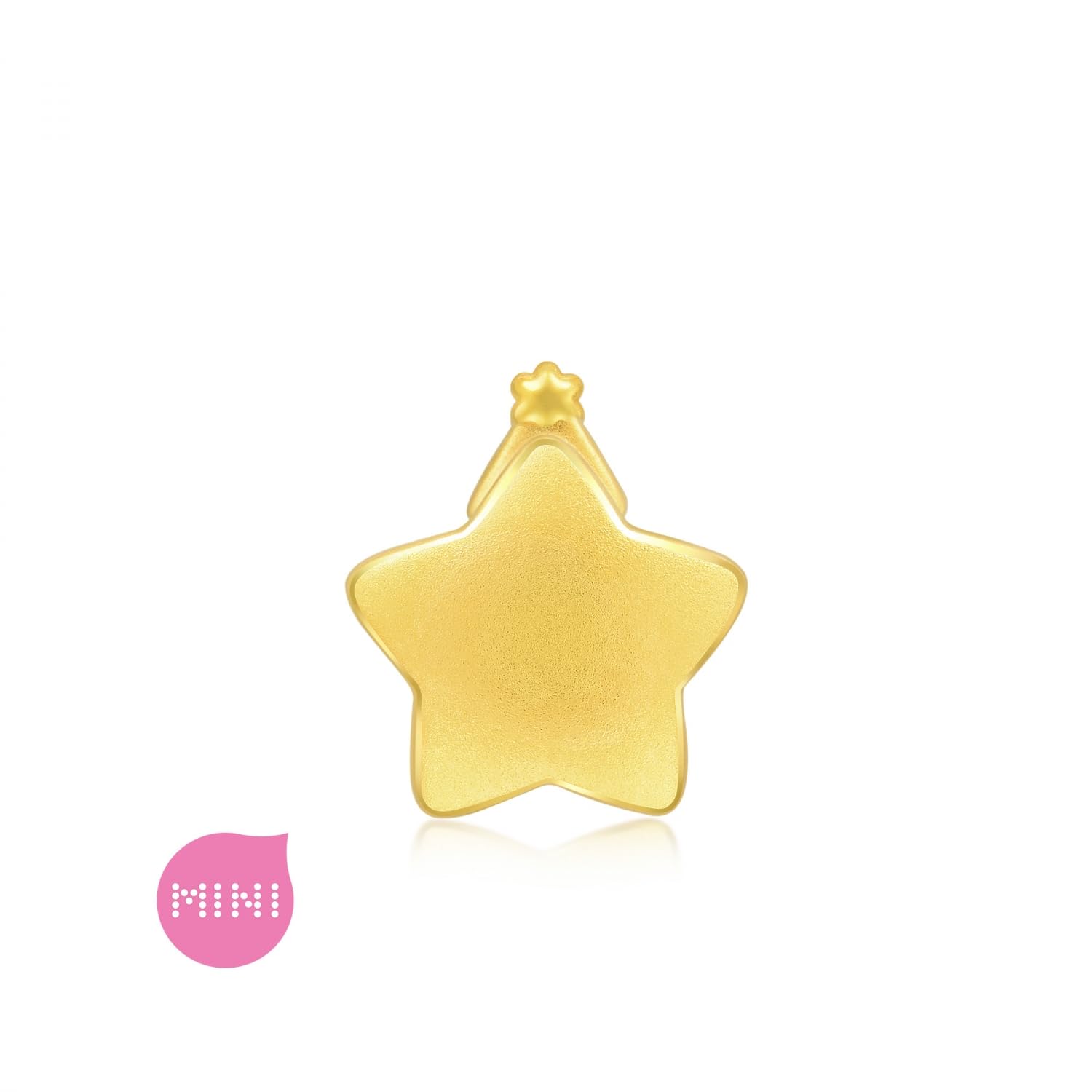 24K Solid Gold Mini Charm Cheerful Healing Star & Cloud Bracelet for Women - 999 Pure Gold Dainty Charm Bracelet - Perfect for Everyday Wear, Gifts & Healing Jewelry Collection