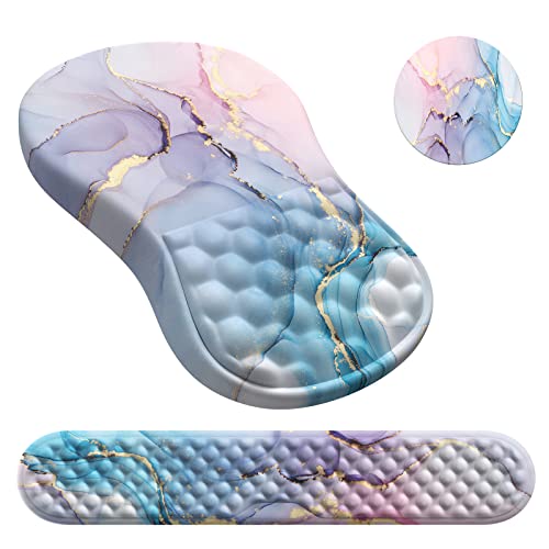 Marble Blue Pink