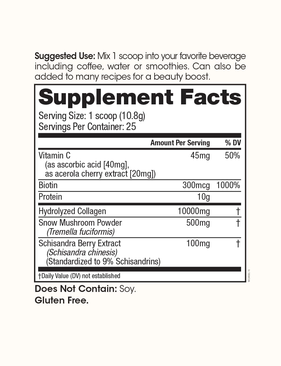 Premium Grass-Fed Collagen Peptides Powder for Women - 3 Pack (75 Servings) | Supports Hair Growth, Skin Hydration & Nail Strength | With Vitamin C, Biotin, Schisandra & Snow Mushroom | Stress Relief & Beauty Supplement | Perfect for Smoothies, Coffee & Daily Wellness Routine