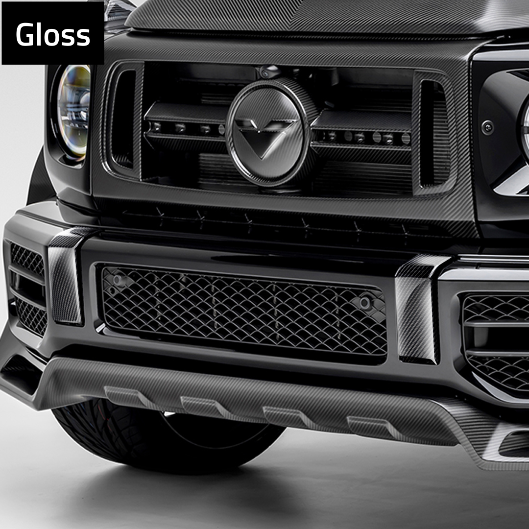 Mercedes Benz G63 AMG Bumperette Delete Kit - Glossy Black Finish | Off-Road Accessory for G-Class SUVs | Perfect for Customization & Off-Road Adventures