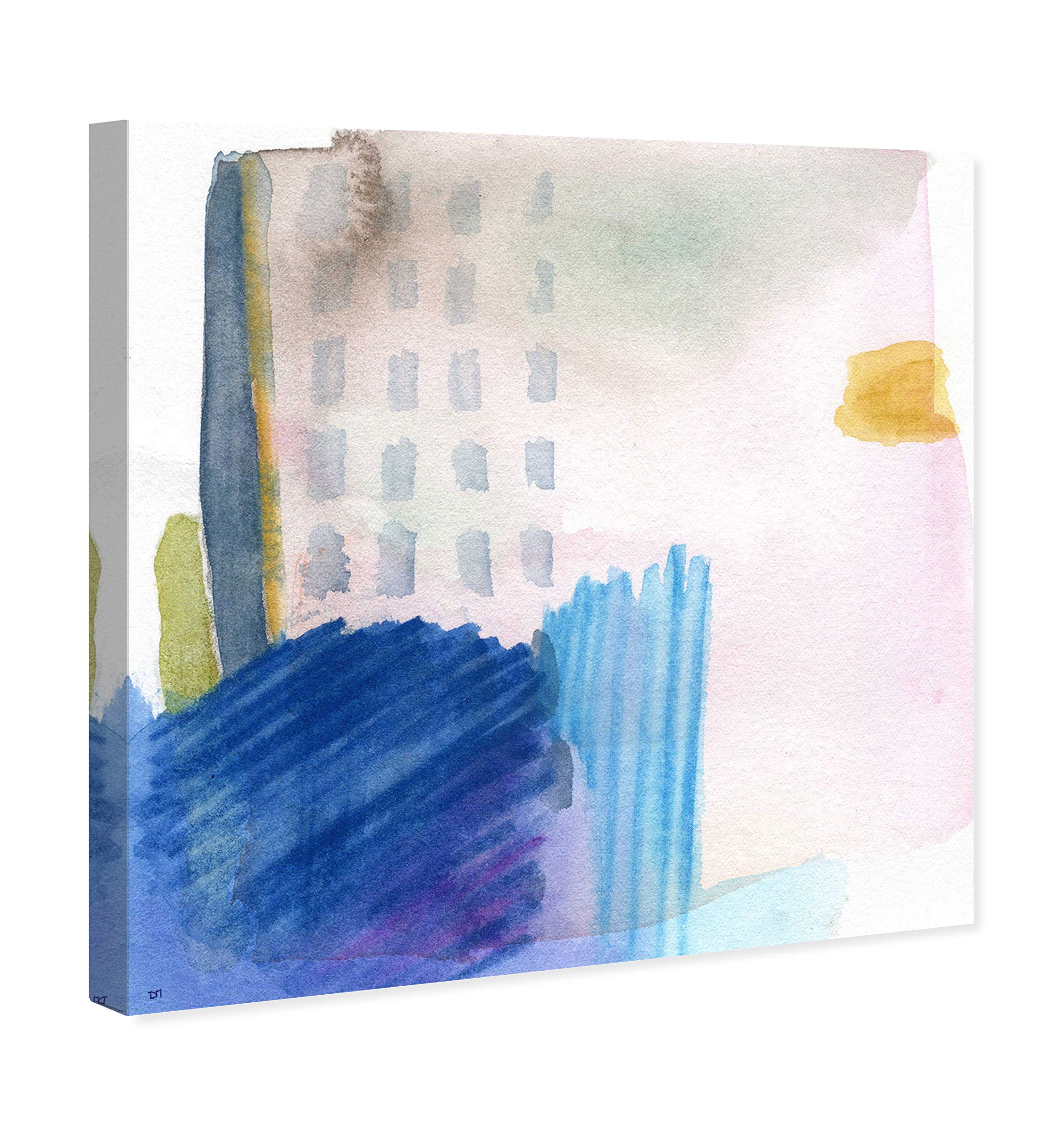 Abstract Moon Light Wall Art Canvas Print - 12