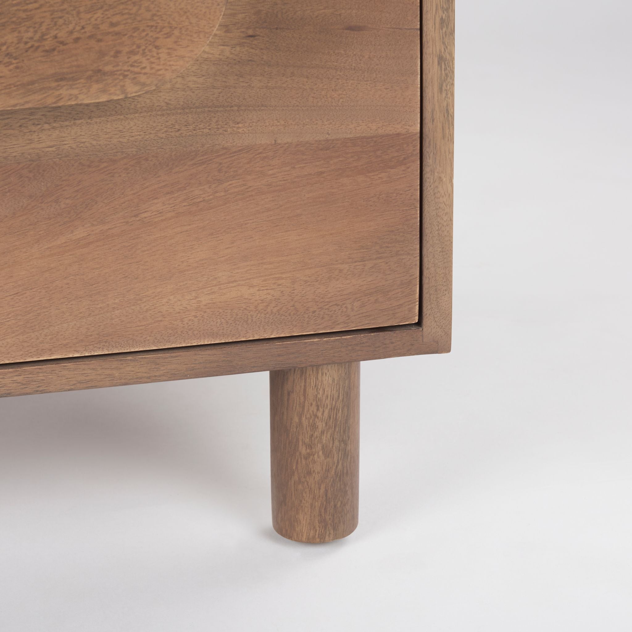 Stylish Astrid Accent Cabinet in Rich Brown - Perfect for Living Room, Bedroom or Entryway Storage & Decor