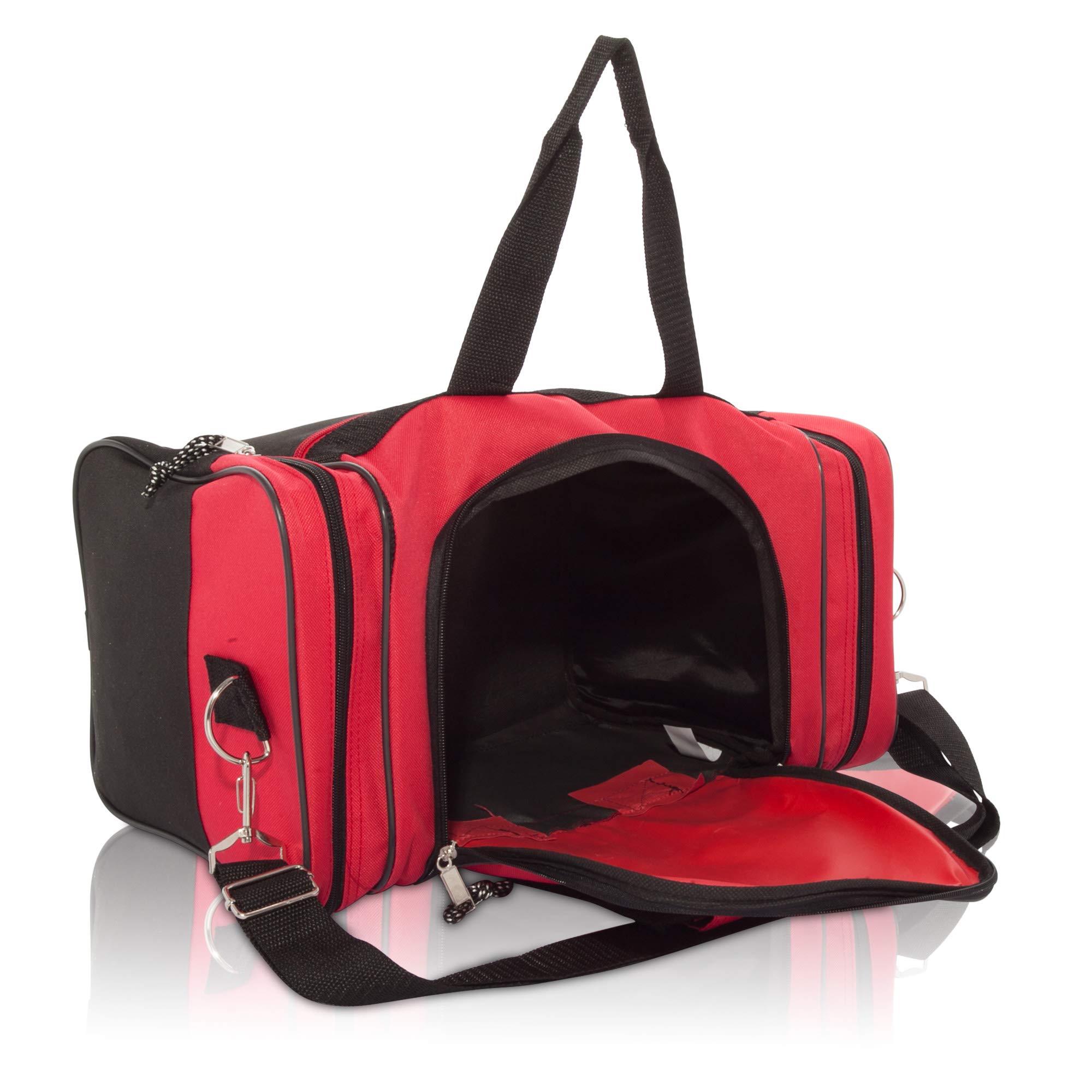 DALIX 17 Inch Durable Gym Duffel Bag - Large Blank Sports Duffle Bag for Travel, Workout, Gym & Sports Equipment - Perfect for Fitness, Travel & Weekend Getaways