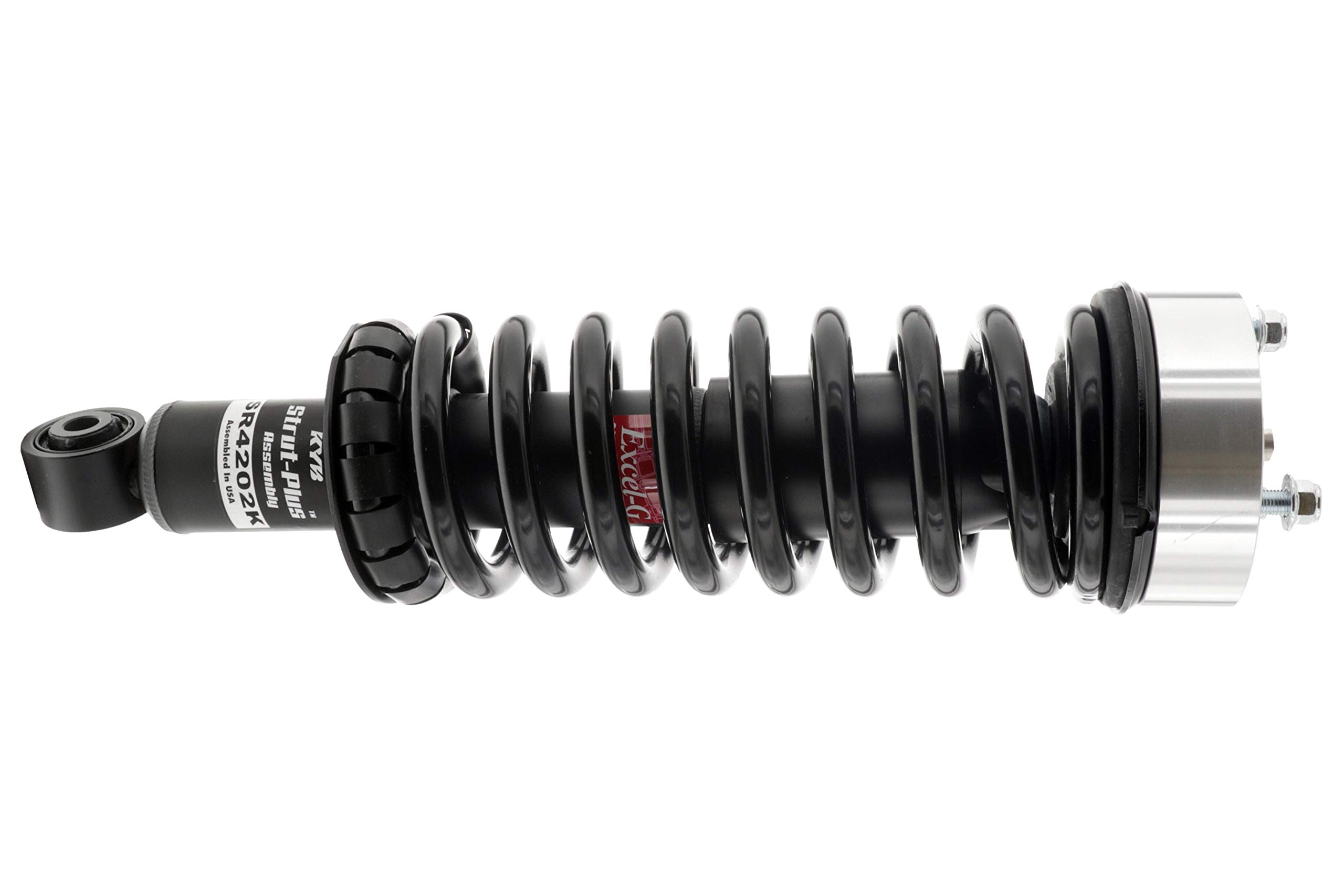 KYB SR4202K Truck-Plus-Leveling Complete Corner Unit Leveling Assembly - Strut, Mount and Spring Kit for Heavy Duty Trucks & SUVs | Smooth Ride & Enhanced Stability for Off-Roading & Towing