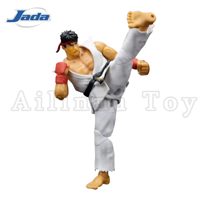 Jada Toys 1/12 Scale 6-Inch Ultra Street Fighter II Action Figure - Ryu Collectible for Gamers & Fans | Perfect for Display, Gifts & Cosplay