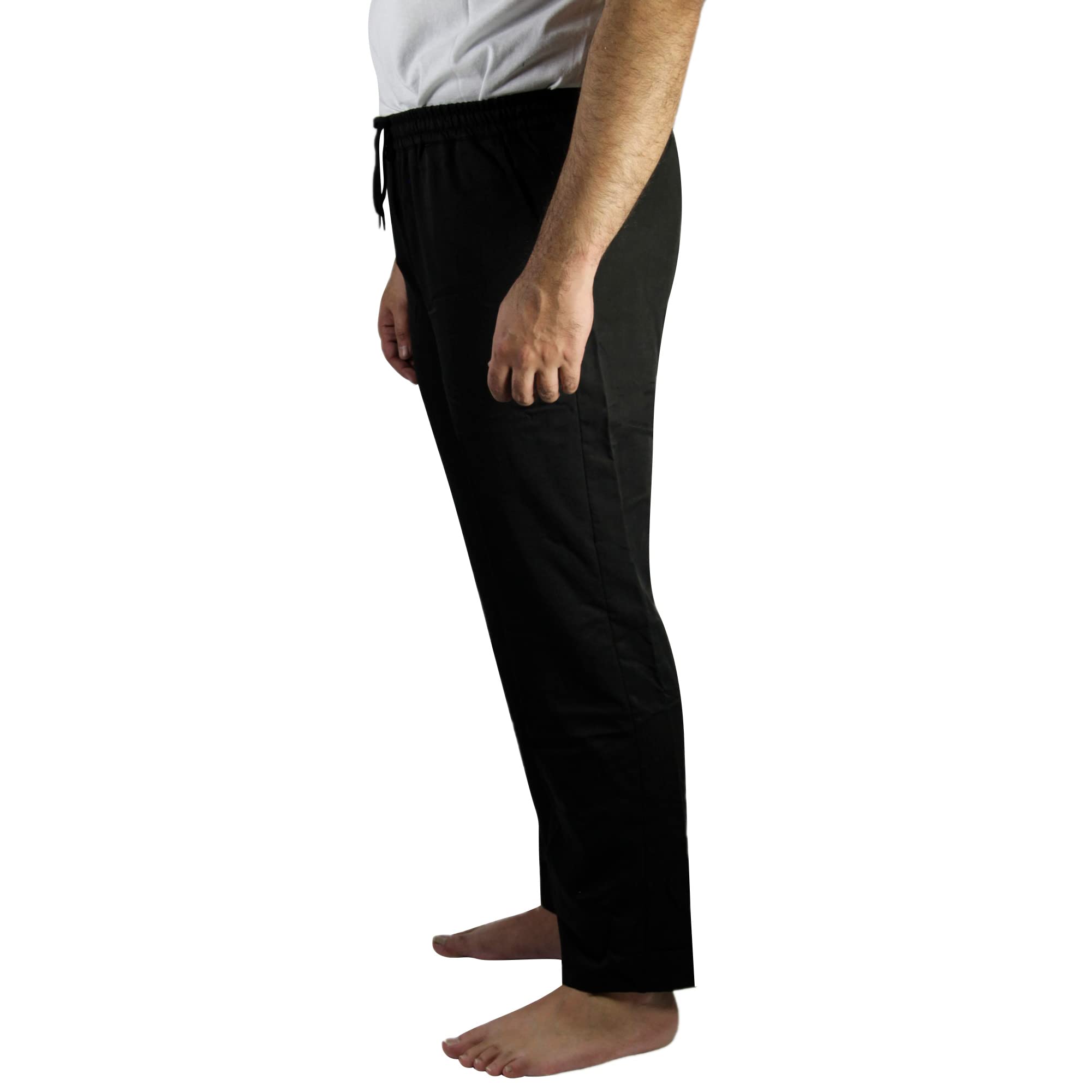 **Men's Relax Fit Joggers & Thobe Kurta Pants - Adjustable Drawstring, Comfortable Serwal Pajama Scrubs for Casual Wear, Lounge & Sleep**    **使用场景:** Perfect for lounging at home, casual outings, sleepwear, or as comfortable everyday pants.