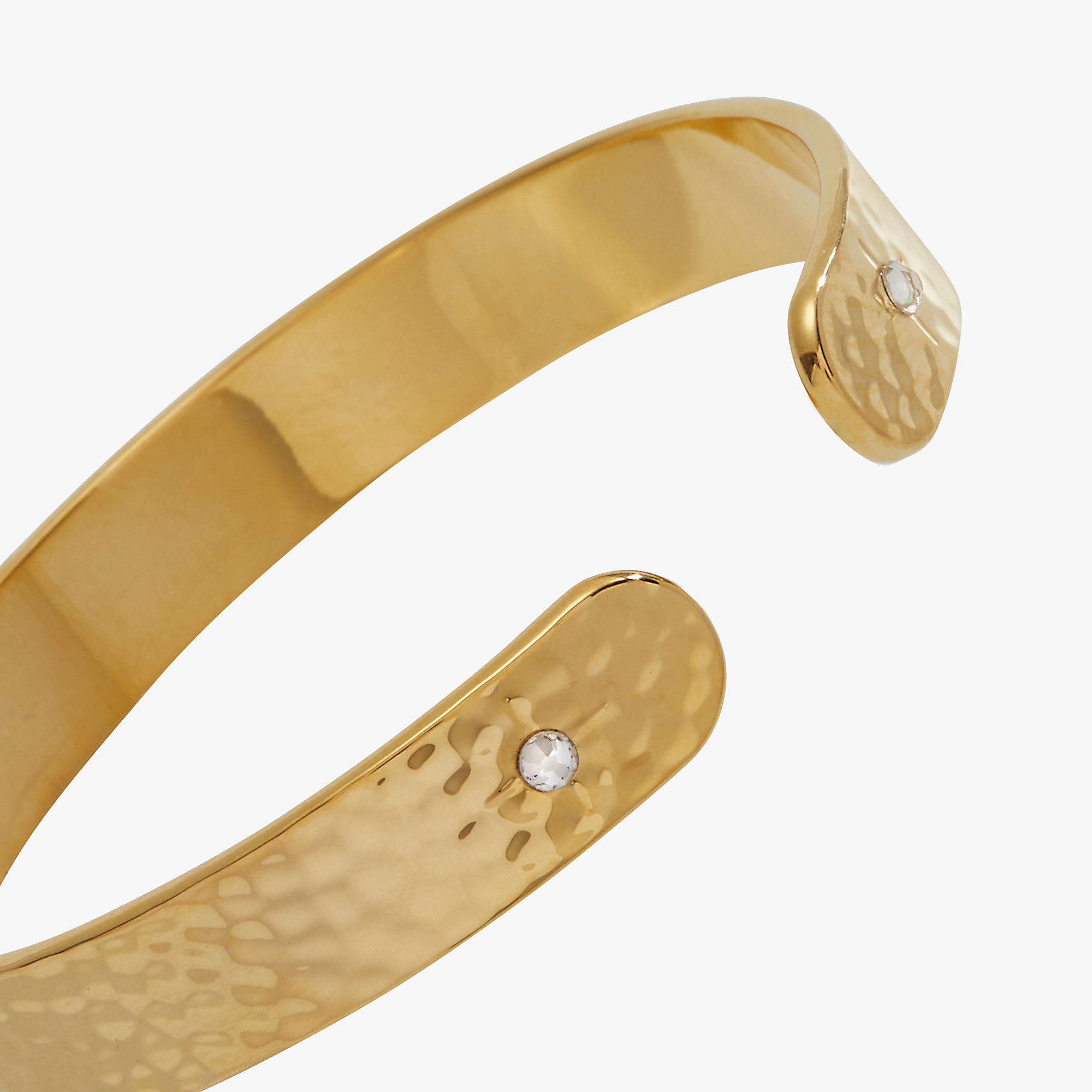 Hammered Cuff Bracelet - Handmade Boho Jewelry for Women - Perfect for Layering & Everyday Wear