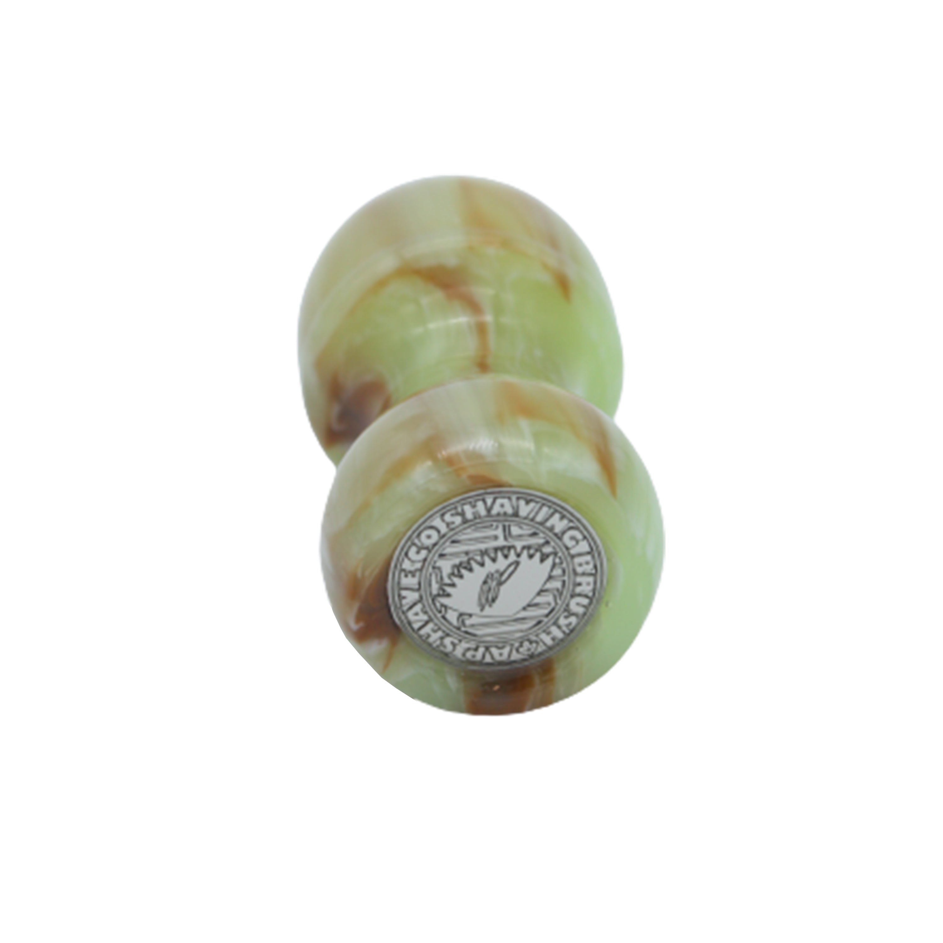 Premium Jade Handcrafted Shaving Brush Handle - Fits 24mm & 26mm Knots - Luxury Wet Shaving Accessory for Men's Grooming Routine