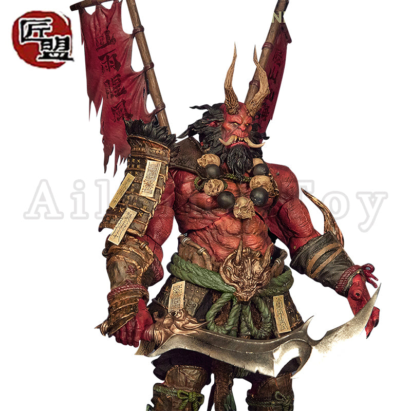 Pre Order Jiang Meng 1/12 Maestro Union Action Figure - Immortal Legend Demon King of Senjogatake: Syuten Douji Collectible Model for Anime Fans & Display