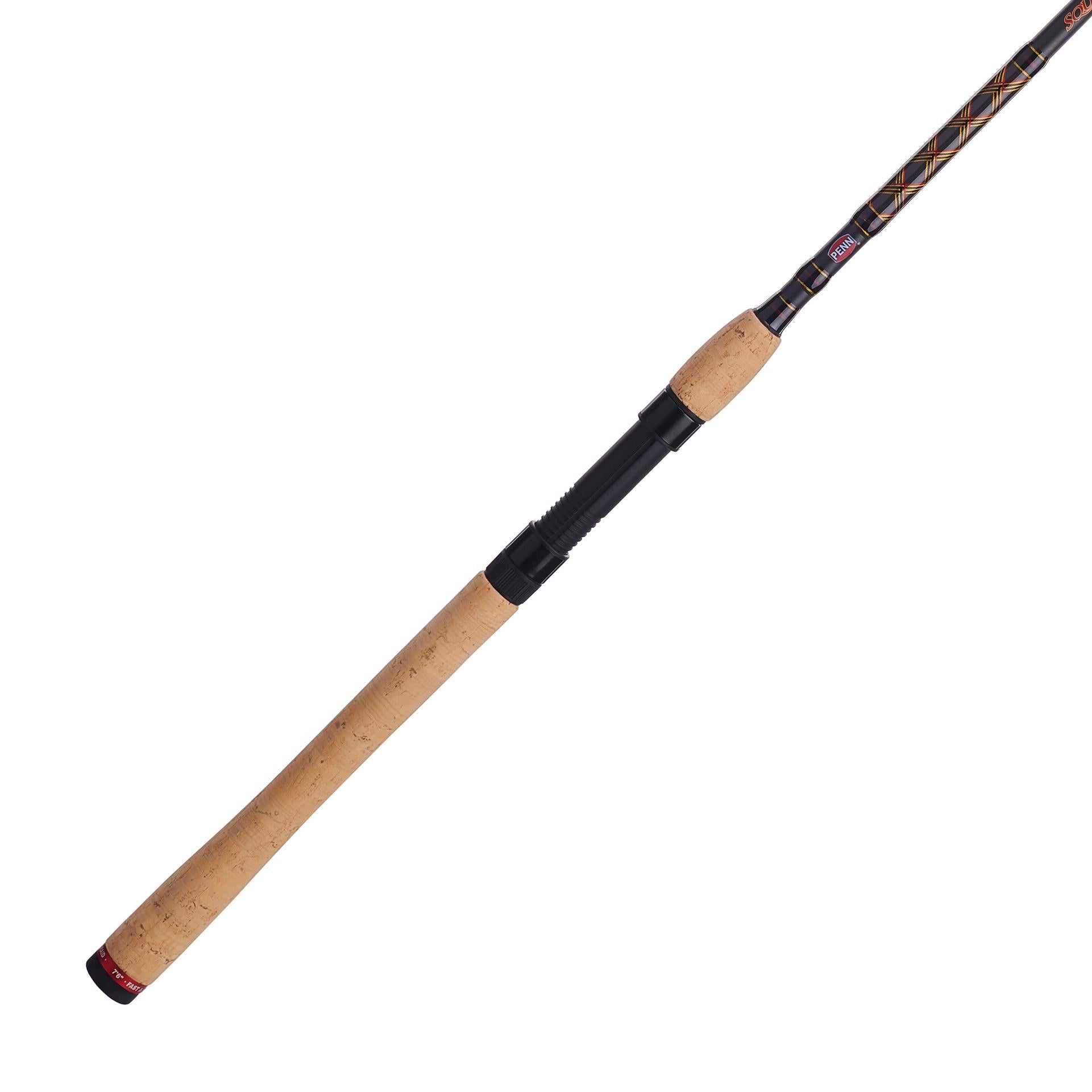 Squadron III Inshore Spinning Fishing Rod - Lightweight Graphite Saltwater Rod for Bass, Trout & Redfish - Perfect for Kayak Fishing & Shore Casting