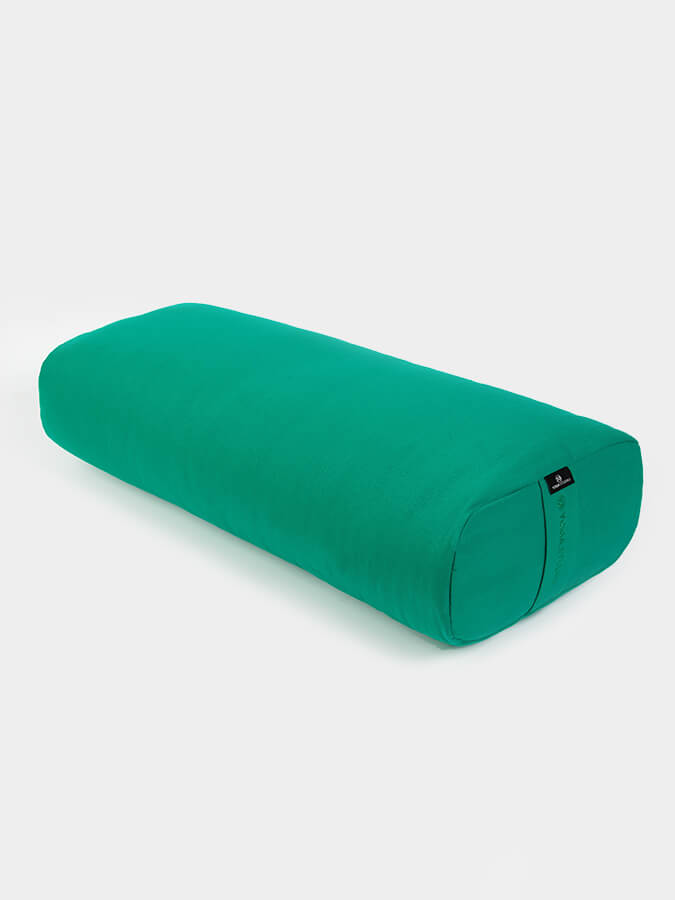 Premium Yoga Bolster Cushion - Lightweight Rectangular Meditation Pillow for Yoga Studio, Home Practice & Relaxation - Ideal for Yin Yoga, Restorative Poses & Stress Relief