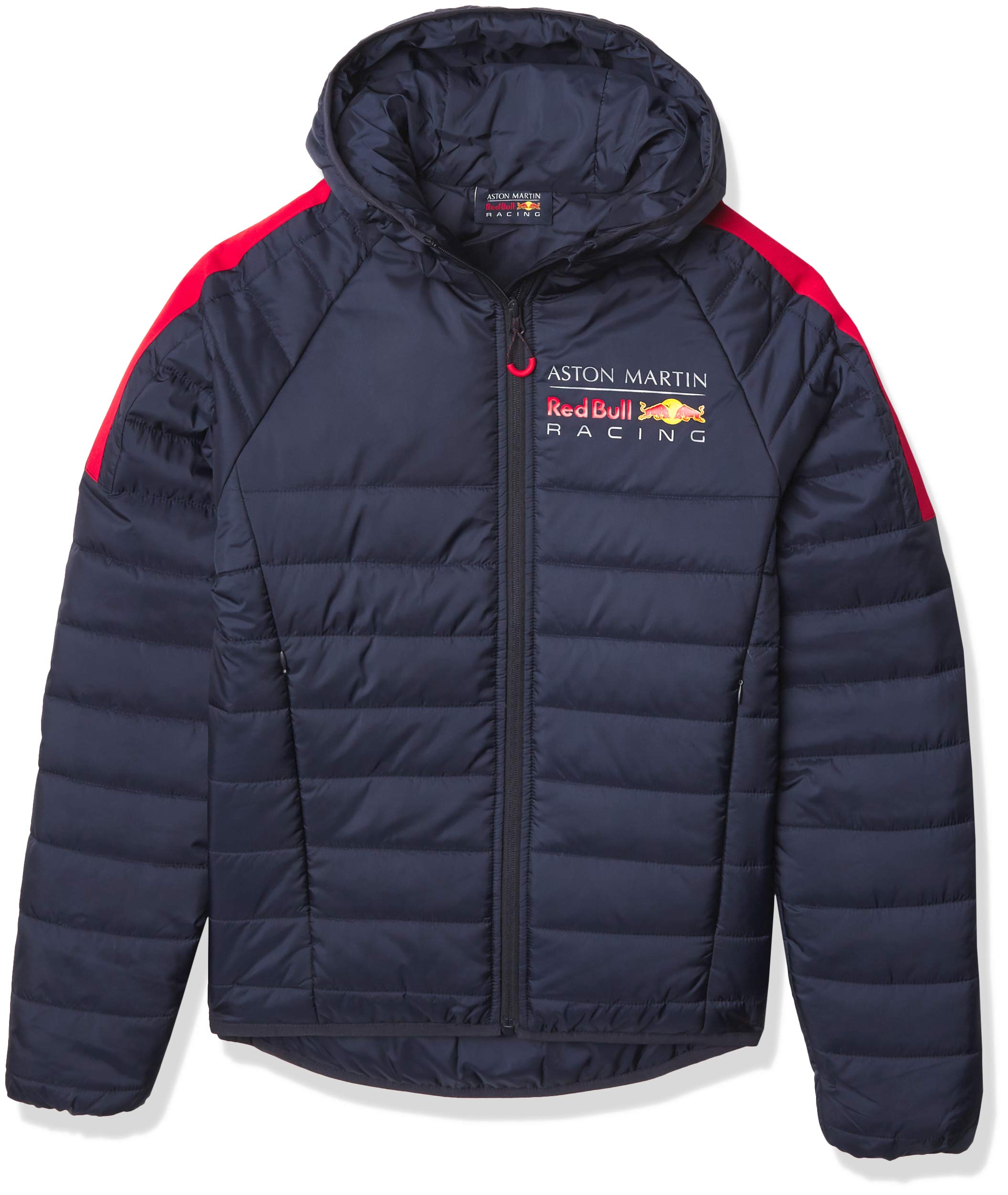 Fuel For Fans Formula 1 Men's Padded Full Zip Jacket - Stylish Winter Racing Jacket for F1 Fans - Perfect for Race Day, Outdoor Activities & Casual Wear