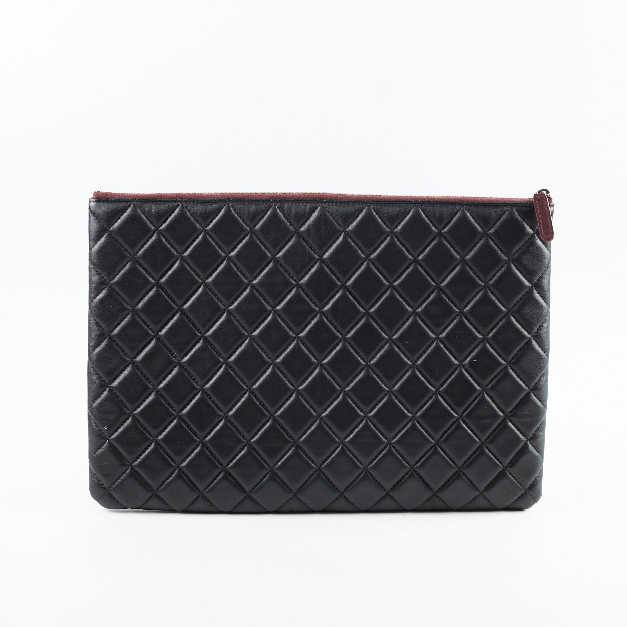 Chanel O Case Lambskin Leather Wallet Black (20 Series) - Luxury Women's Small Wallet for Everyday Use & Gift Giving