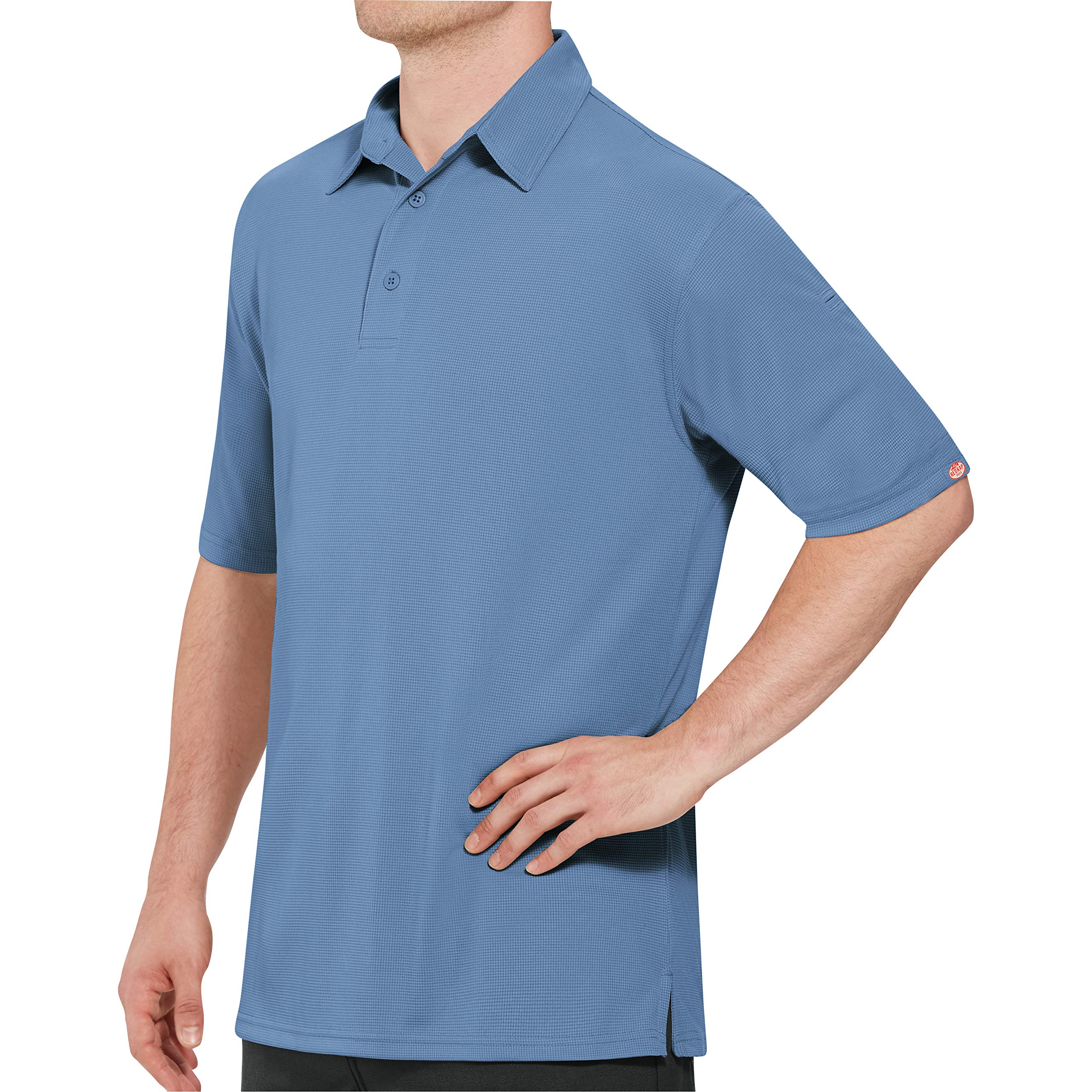 Red Kap Men's Professional Polo Shirt - Moisture Wicking, Durable Work Shirt for Business Casual & Outdoor Activities