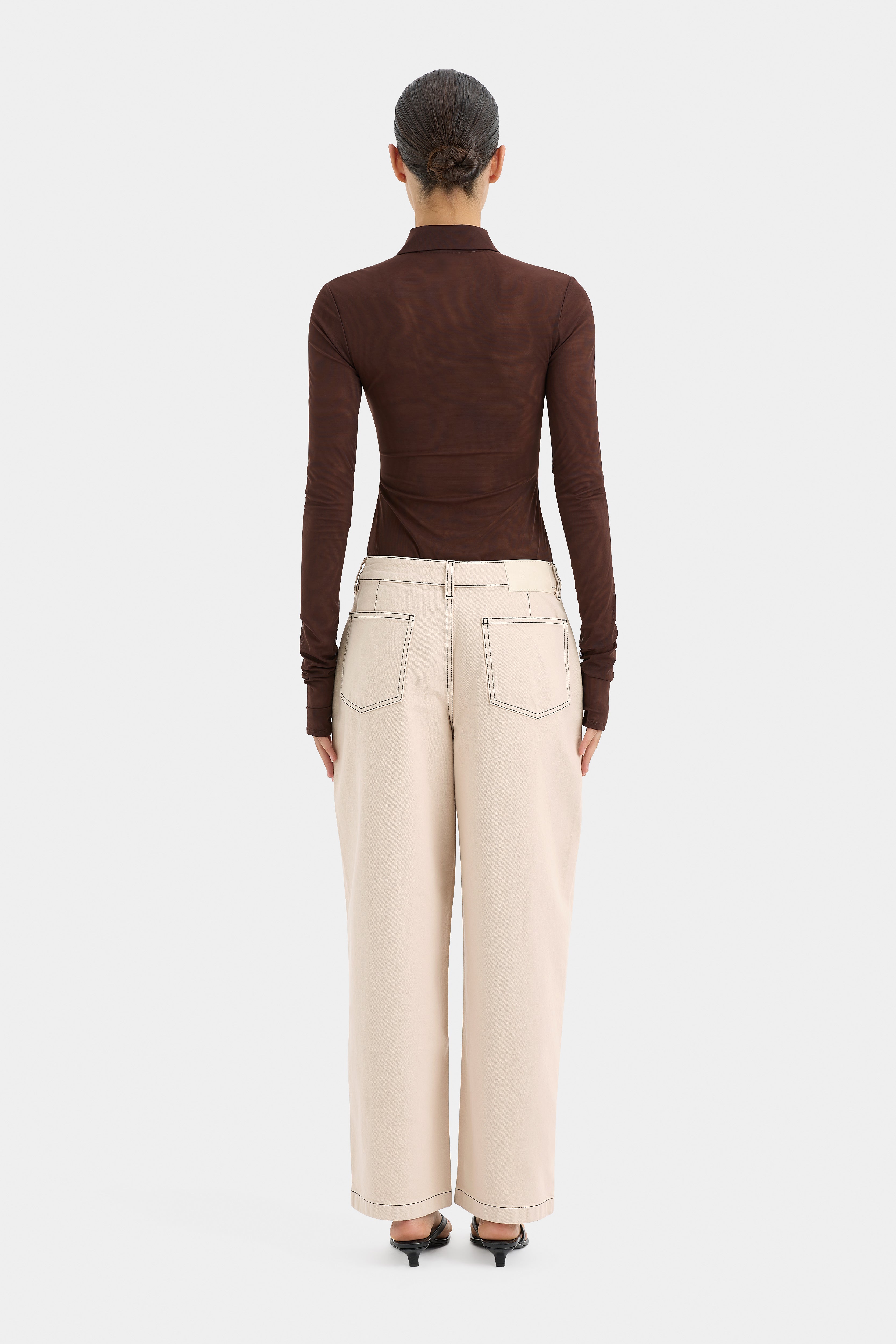 Orlan Mid Rise Jeans for Women - Comfortable Stretch Denim Pants | Perfect for Casual Wear, Office & Everyday Outfits