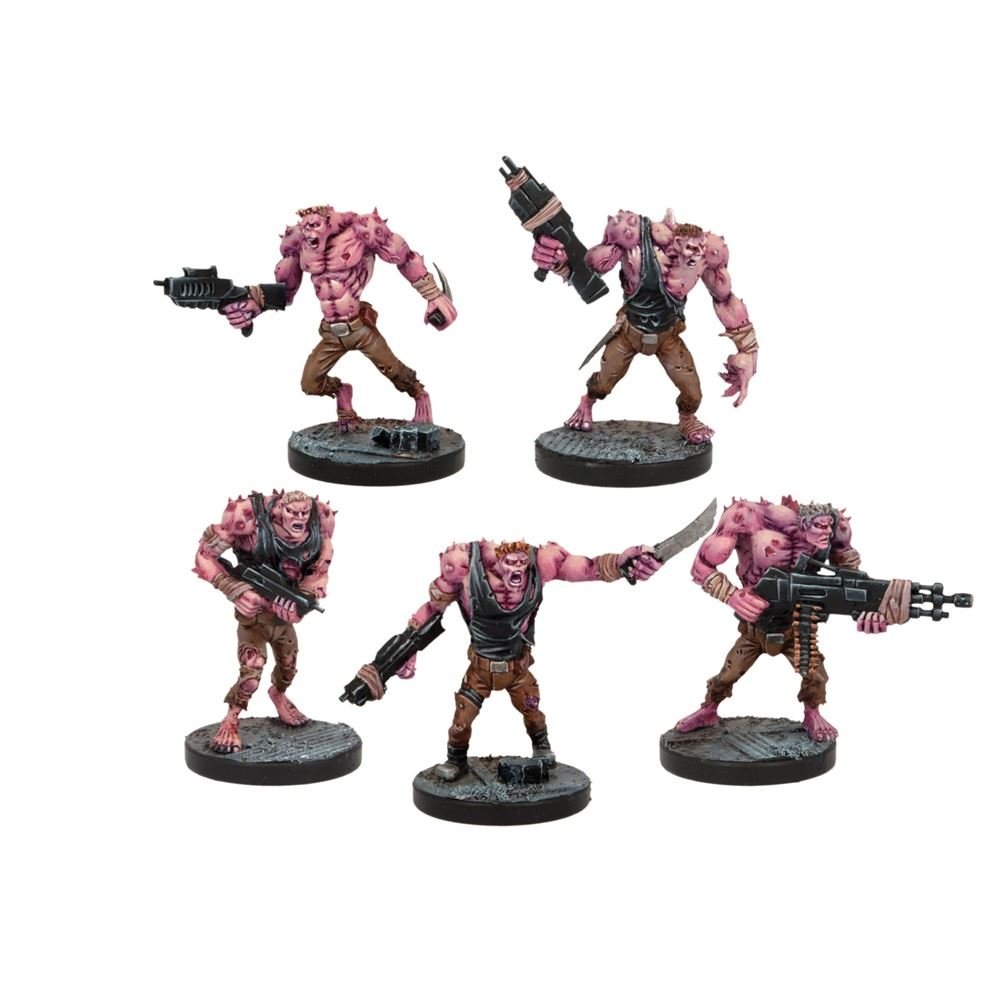 Mantic Games Deadzone Plague Troops Booster Pack - Sci-Fi Tabletop Miniatures for Wargaming & Strategy Board Games