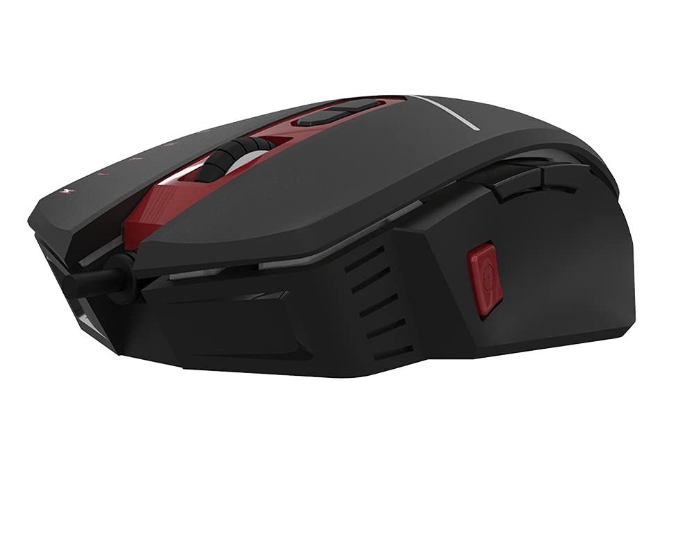 Acer Nitro Gaming Mouse II - High Precision PAW3325 Sensor, Adjustable DPI up to 5000, 8 Programmable Buttons with Burst Fire Mode - Perfect for FPS, MOBA & PC Gaming