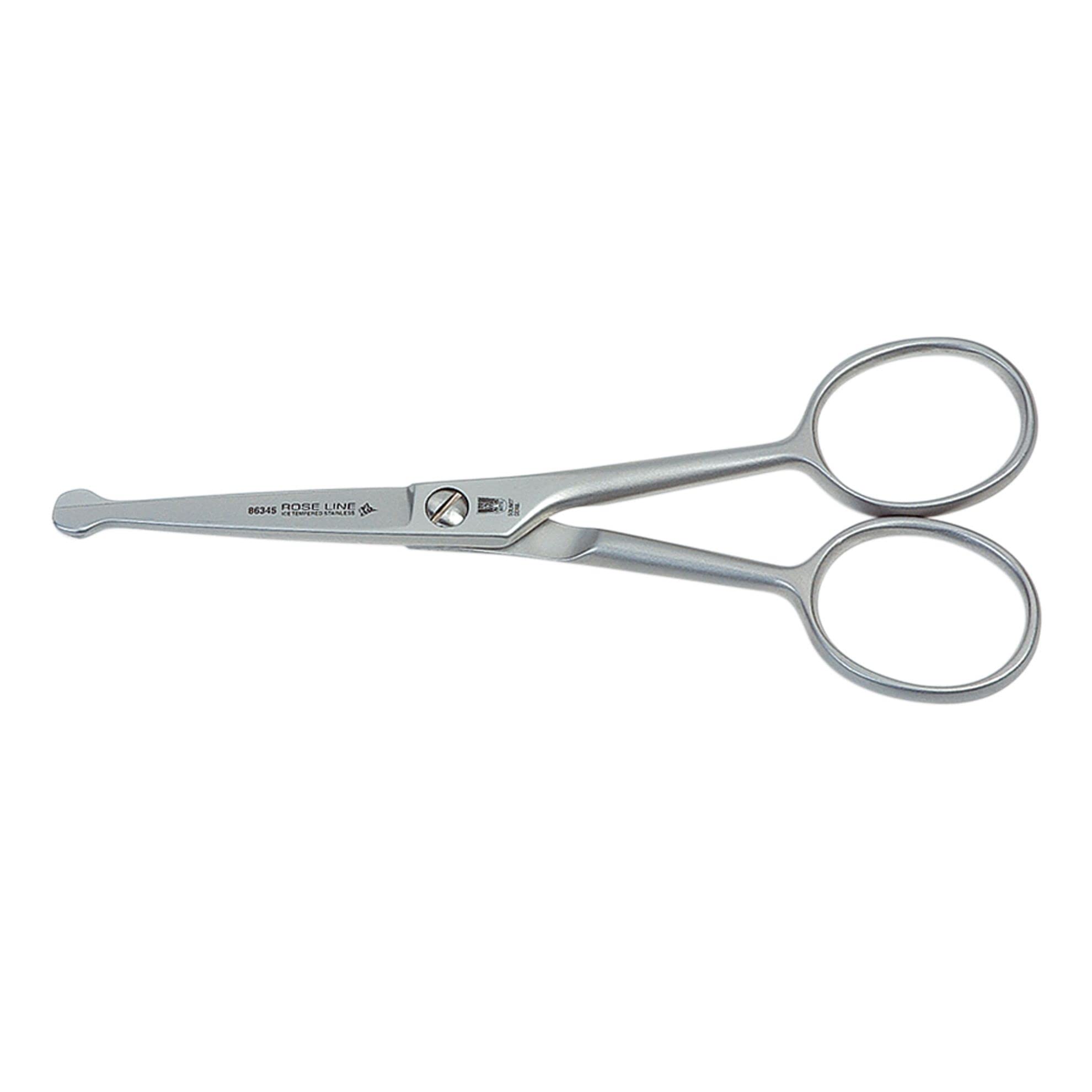 Rose Gold Stainless Steel Straight Lenses Scissors - Perfect for Sewing, Crafting, and Eyeglass Repair