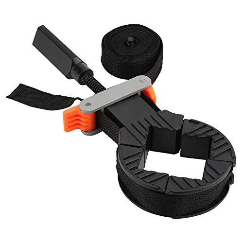 Quick Release Band Clamp for Woodworking - Heavy Duty Strap Clamp with Frame Holder for Picture Frames, DIY Projects & Furniture Making | Easy Adjustable Belt Clamp for Secure Woodworking & Crafting