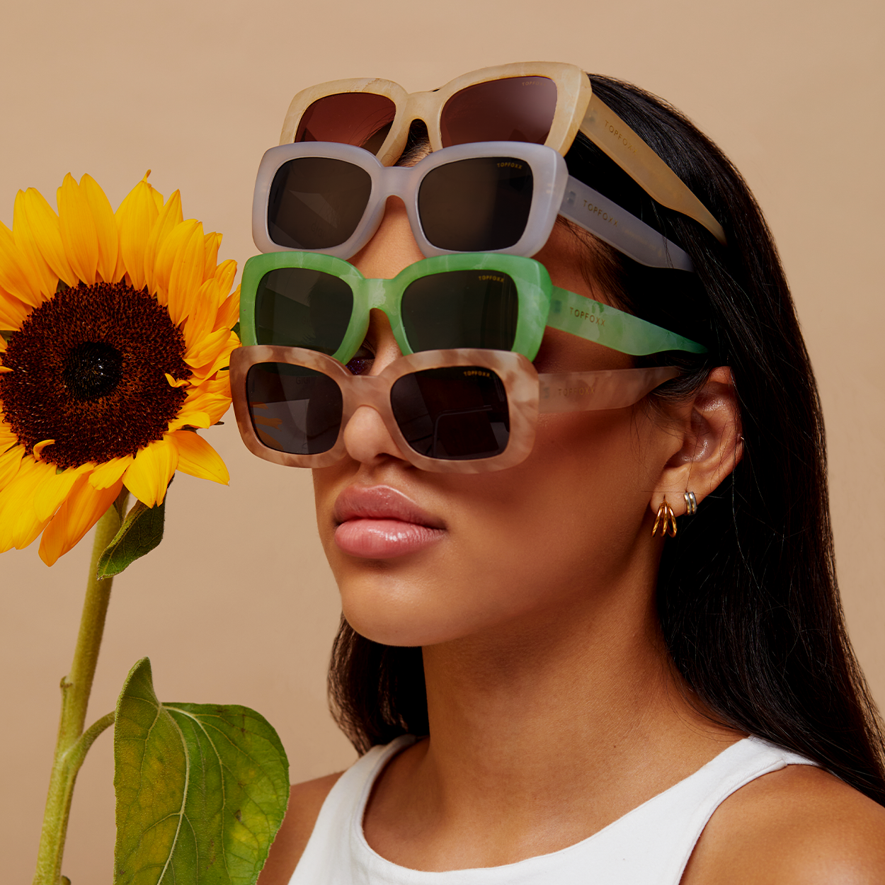 Gigi Cinnamon Swirl Prescription Glasses - Stylish Eyewear for Women & Men | Perfect for Reading, Driving & Fashion Accessories