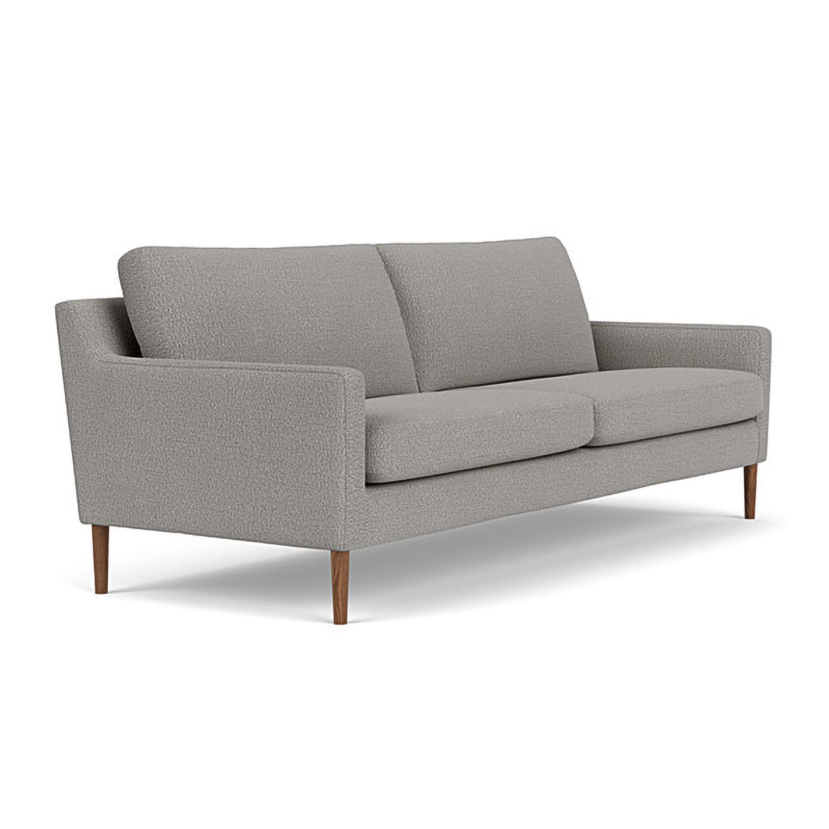 Astha Boucle 3 Seater Sofa - Modern Upholstered Couch with Soft Fabric for Living Room, Lounge & Office | Comfortable Sectional Sofa for Home Decor