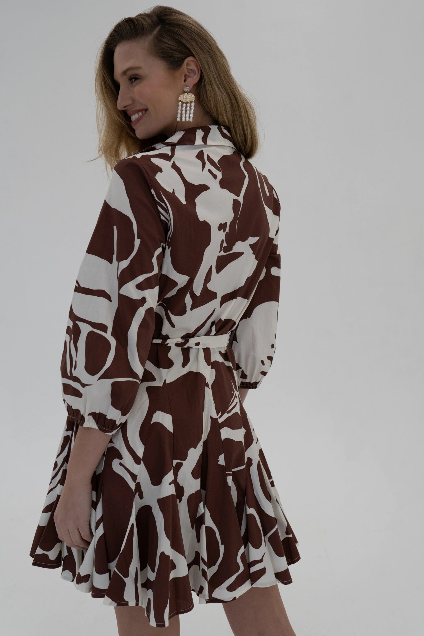 Elegant Women's Robe Chemisier Dress - Stylish & Comfortable Boho Chic Outfit for Casual Wear, Beach Cover-Up, or Lounge at Home