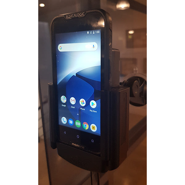Datalogic Memor 10 Wireless Charging Car Mount Holder - Fast Qi Charging Cradle for Smartphones in Vehicles | Perfect for Commuting, Road Trips & GPS Navigation