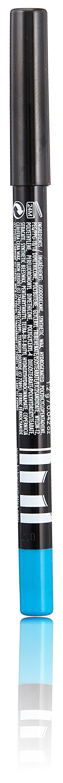 Kokie Cosmetics Waterproof Velvet Smooth Eyeliner Pencil - Bright Blue (0.042 oz) | Long-Lasting, Smudge-Proof Eye Makeup for Day & Night Looks