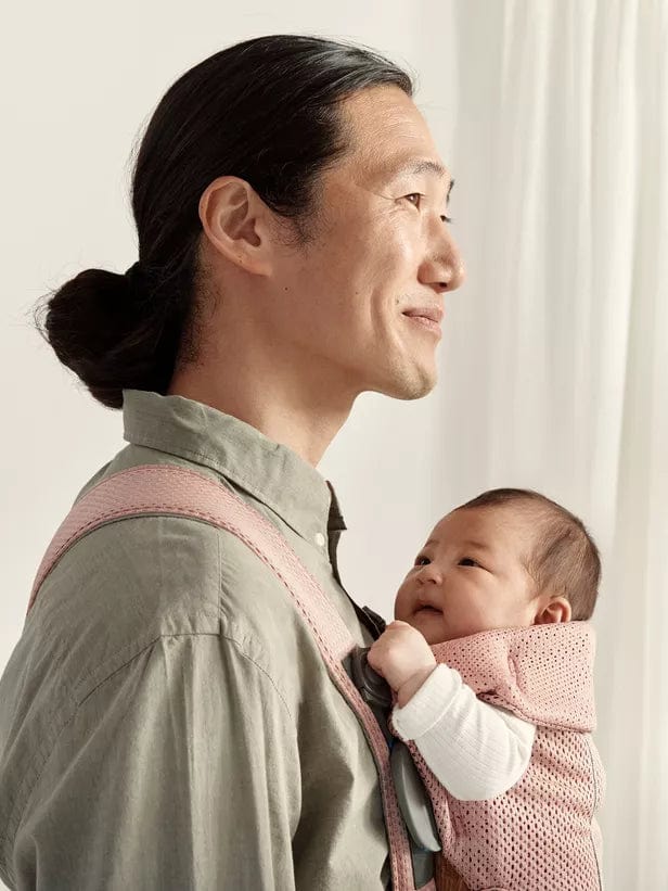 BabyBjorn Baby Carrier Mini 3D Mesh - Lightweight & Breathable Infant Carrier for Newborns to Toddlers - Perfect for Travel, Hiking & Everyday Use