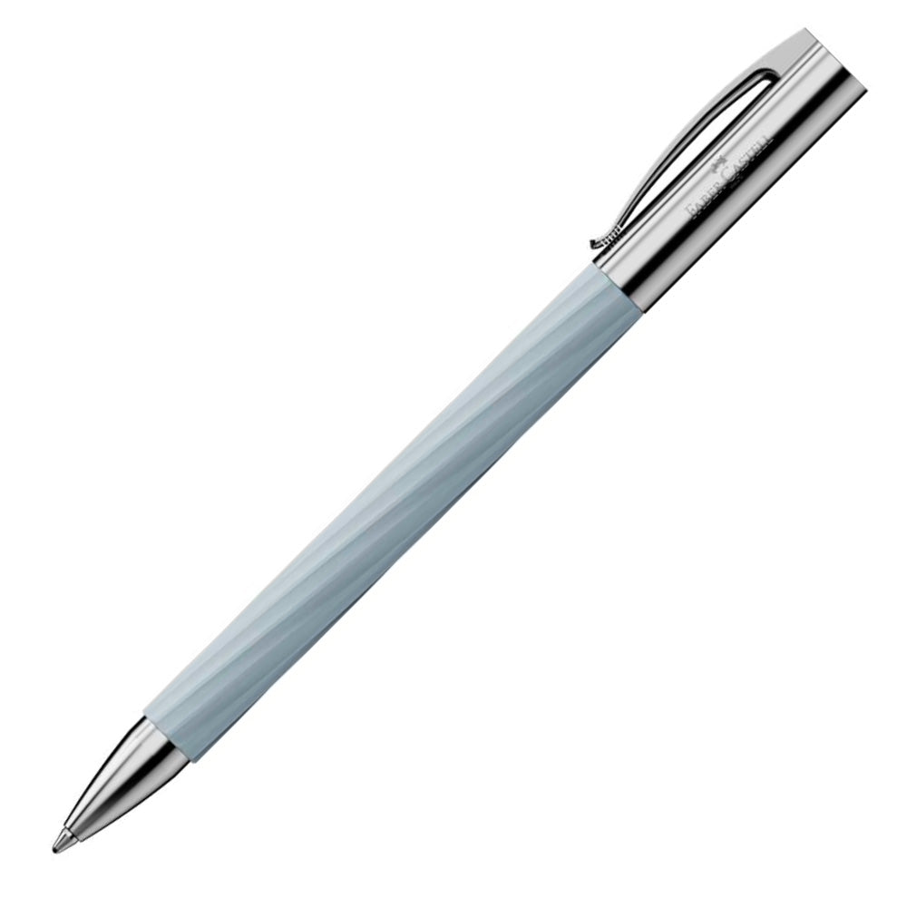 Faber-Castell Ambition Italic Ice Blue Ballpoint Pen - Premium Writing Instrument for Office, Business & Gift Giving