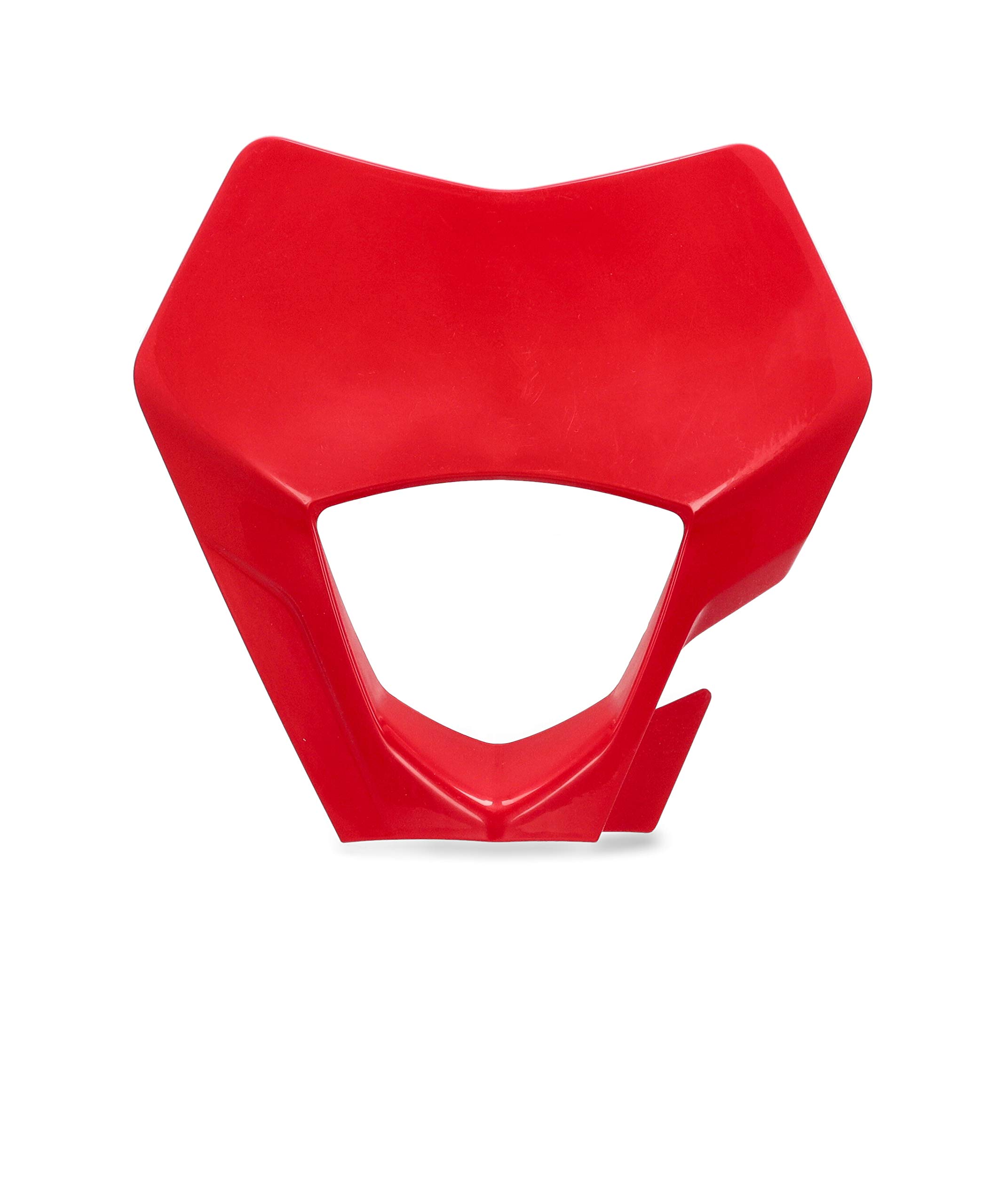 Acerbis Red Headlight Mask for Gas Gas Motorcycles (2872770004) - Durable Off-Road Protection for Trail and Enduro Riding