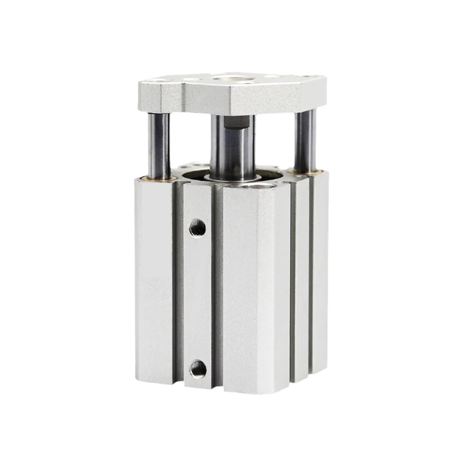 CDQMB Series Thin Cylinder with Magnet Double Acting Guide Rod - CDQMB32 & CDQMB40 (10mm Stroke) - Compact Pneumatic Cylinder for Automation Equipment, Packaging Machinery & Industrial Robotics