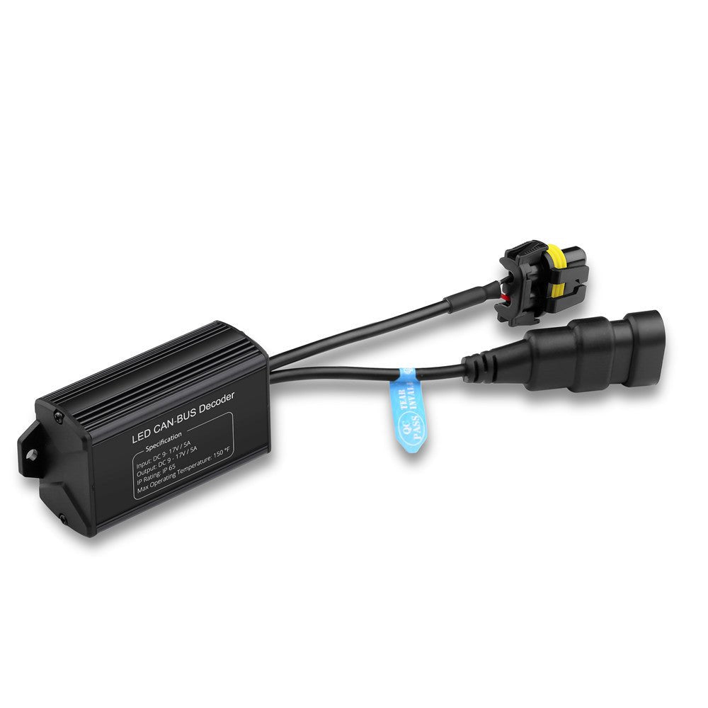 9006 9012 9005 LED Decoders - Anti-Flicker Error Free Canbus Decoder for LED Headlights & Fog Lights - Compatible with Most Vehicles - Perfect for Night Driving and Off-Road Adventures