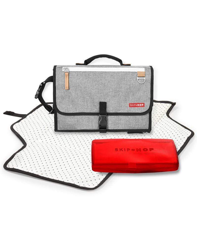 Skip Hop Pronto Portable Baby Changing Station - Compact, Waterproof & Travel-Friendly Diaper Changing Pad for On-the-Go Parents - Perfect for Nursery, Travel, Park & Public Restrooms