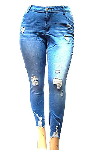 Wax Jeans 90090xl Medium Blue