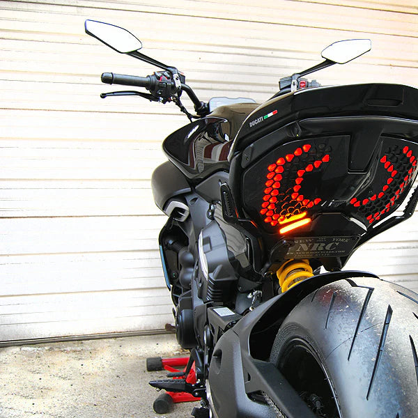 Ducati Diavel V4 Fender Eliminator Kit (2023-Present) - Rear Fender Removal for Clean Look - Perfect for Motorcycle Customization & Performance Upgrades
