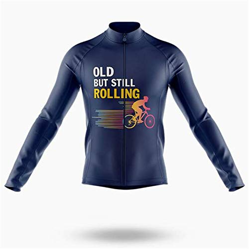 BIKE BEER Cycling Long-Sleeve Winter Jersey - Thermal Performance Cycling Shirt for Cold Weather Rides | Perfect for Commuting, Road Biking & Outdoor Adventures