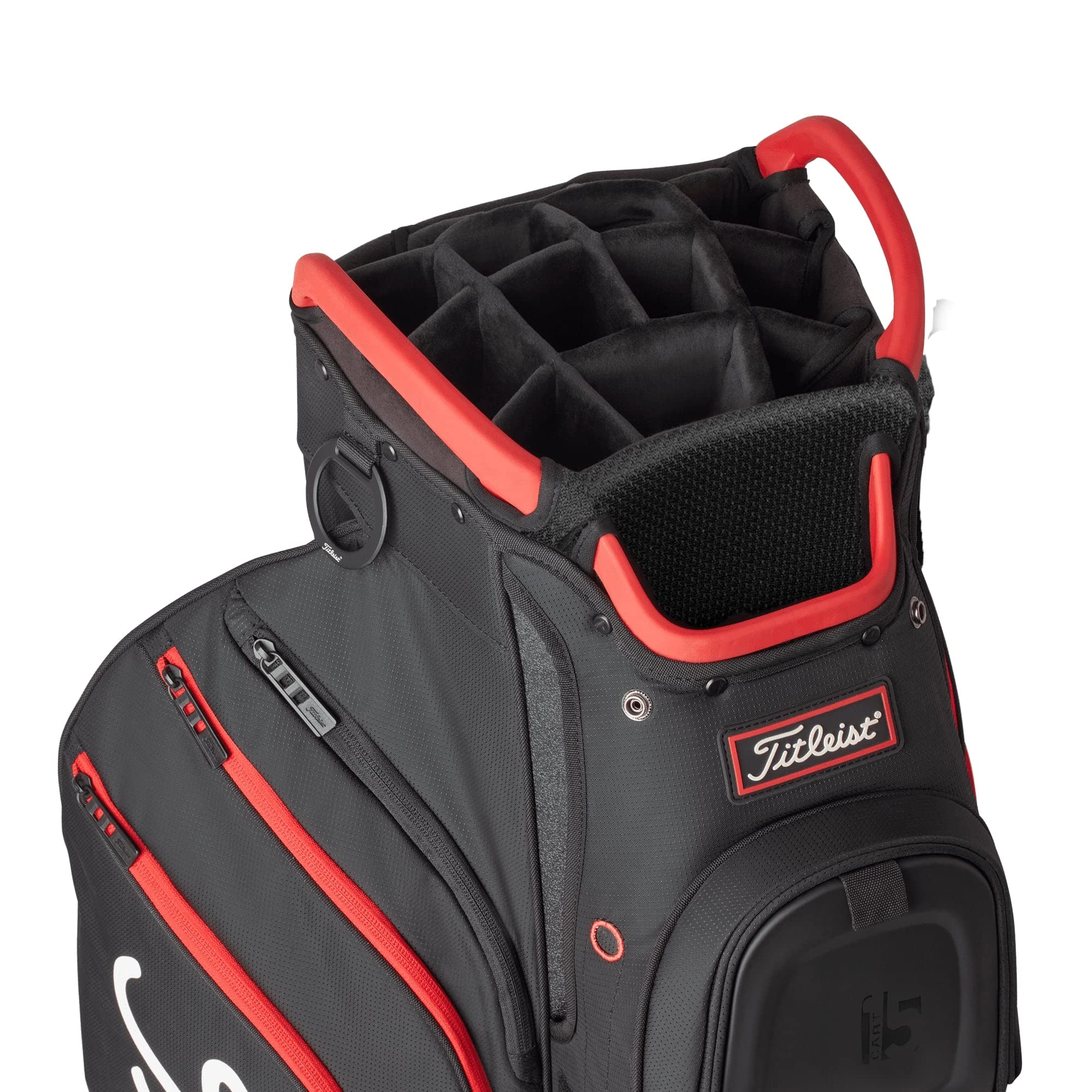 Titleist Cart 15 Golf Bag - Lightweight Stand Bag with 14-Way Divider for Men & Women | Perfect for Golf Courses, Driving Range & Tournaments