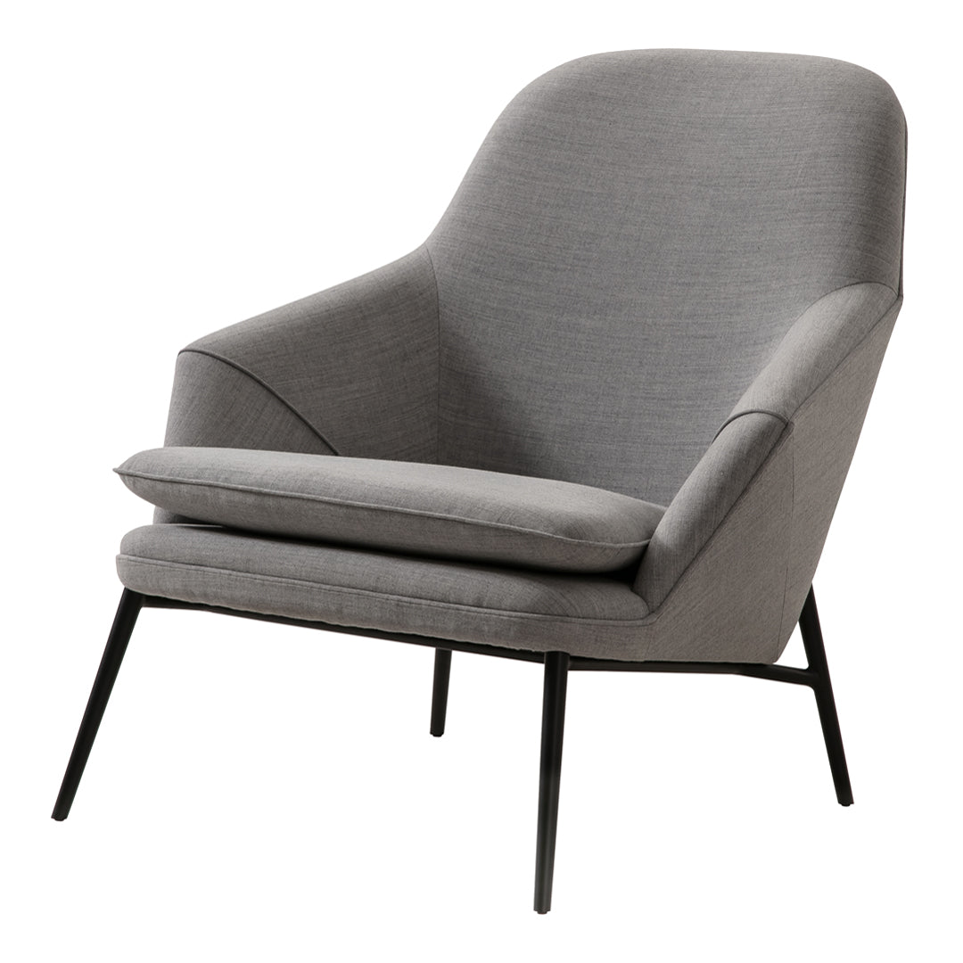 365 North Hug Chair Wendelbo - Modern Lounge Chair for Living Room, Bedroom & Office - Comfortable Scandinavian Design for Relaxing & Reading