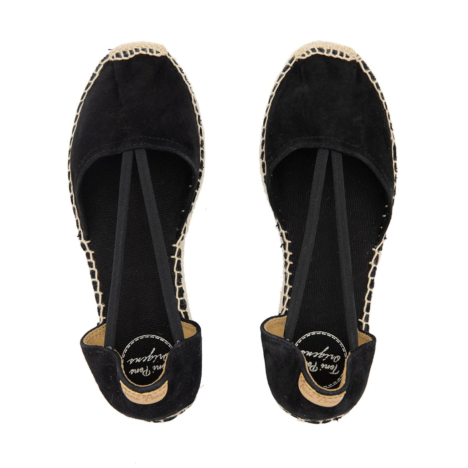Women's Suede Leather Espadrilles - Comfortable Summer Casual Shoes for Beach, Vacation & Everyday Wear - Erla A