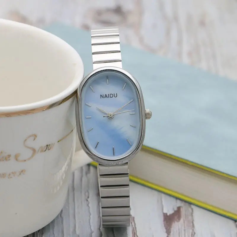 Elegant Roman Numeral Watch for Women - Stylish Analog Wristwatch with Leather Band - Perfect for Office, Casual Wear & Special Occasions