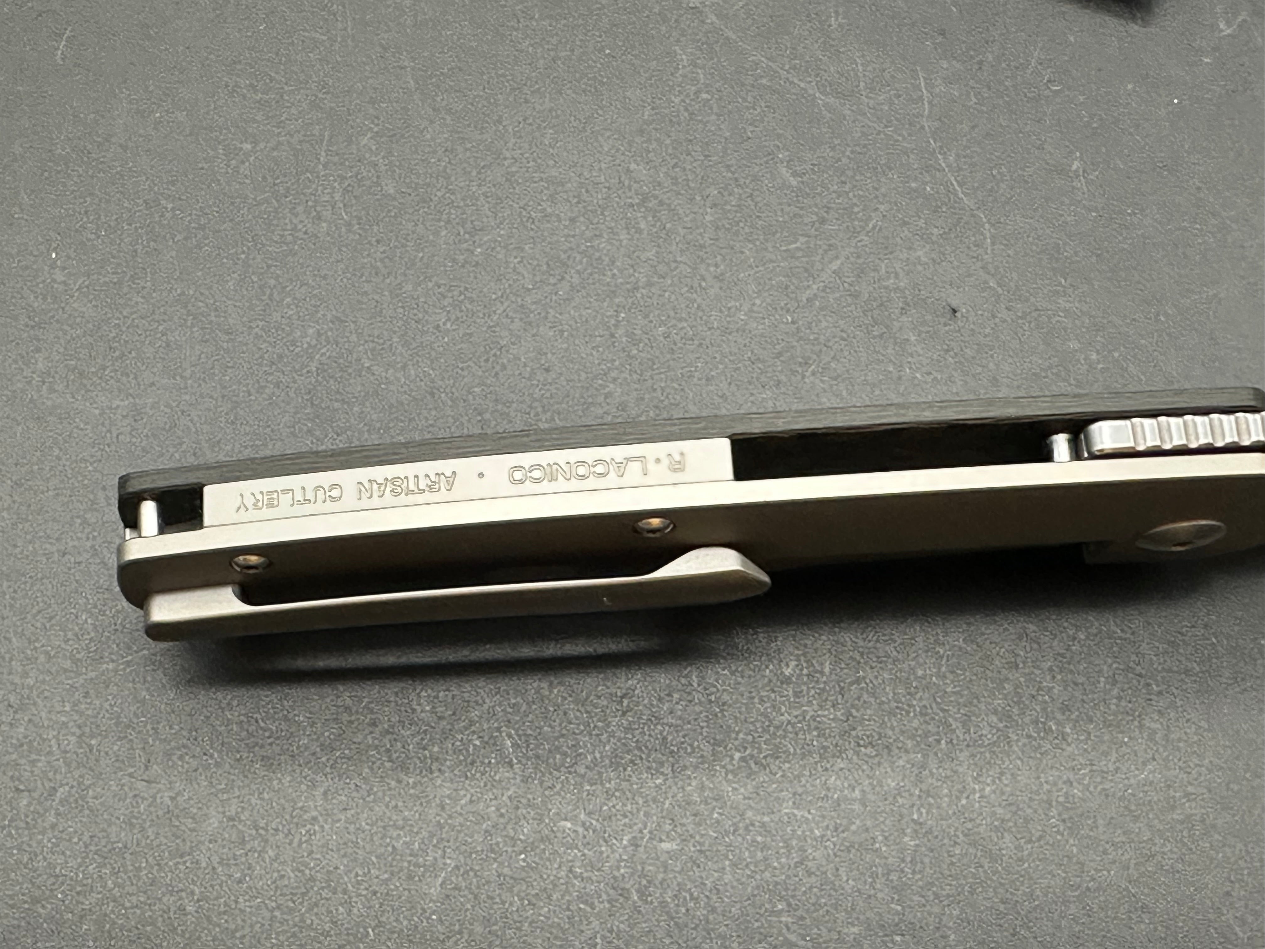 Artisan Cutlery Centauri Frame Lock Knife - 3.5