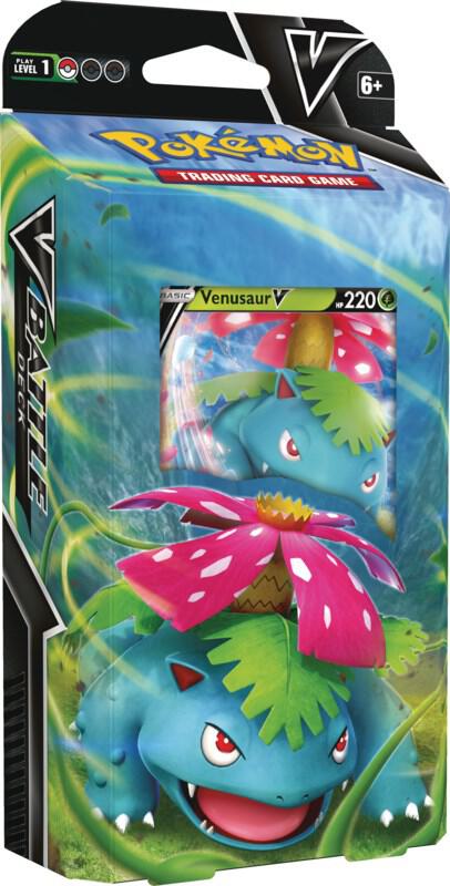 Venusaur V Battle Deck - Pokemon TCG Competitive Play Ready - Perfect for Tournaments, Casual Battles & Collecting