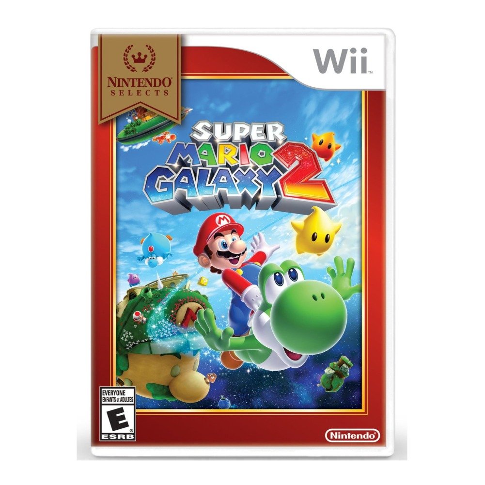 Nintendo Selects: Super Mario Galaxy 2 - Wii Standard Edition | Action-Adventure Game for Family & Kids | Perfect for Birthday Gifts & Game Nights