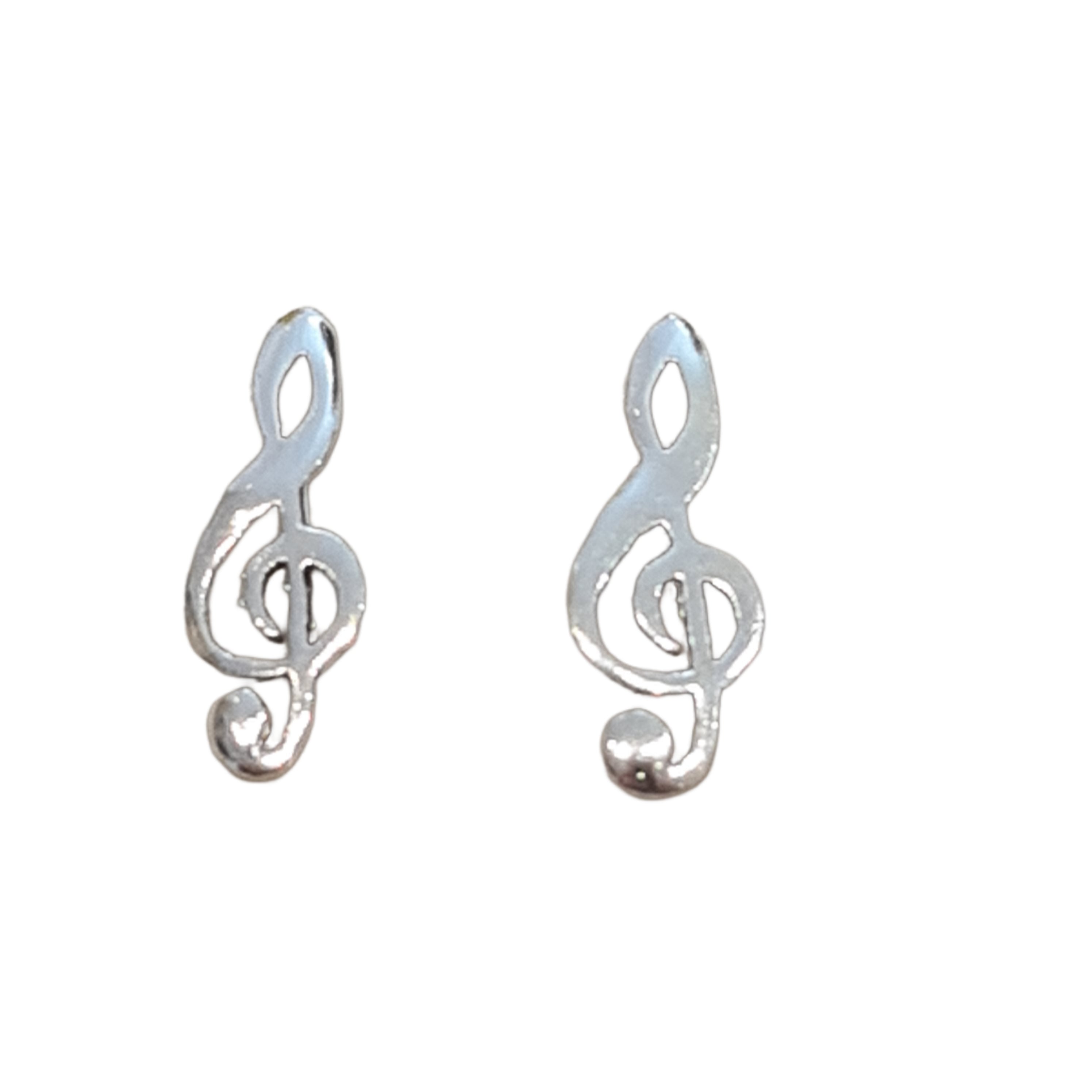 Treble Clef Stud Earrings - Musical Note Jewelry for Women - Perfect Gift for Musicians & Music Lovers - Ideal for Concerts, Performances & Everyday Wear